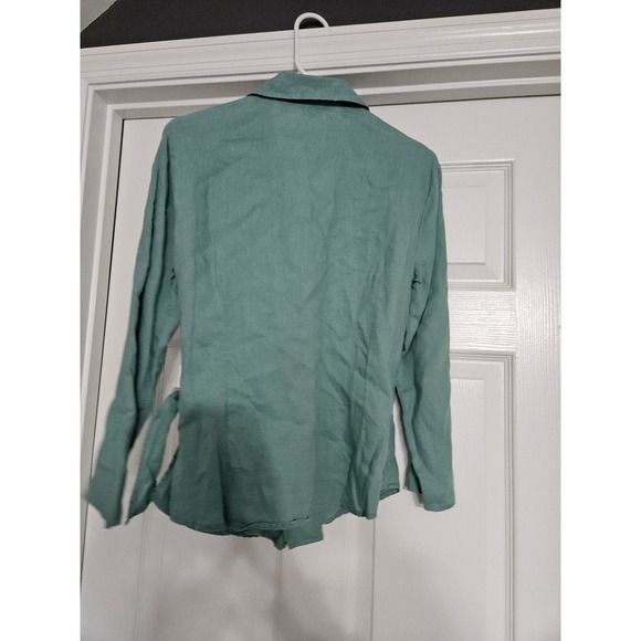 J. Jill 100% linen wrap blouse - Picture 5 of 6